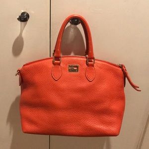 Orange Dooney and Bourke handbag